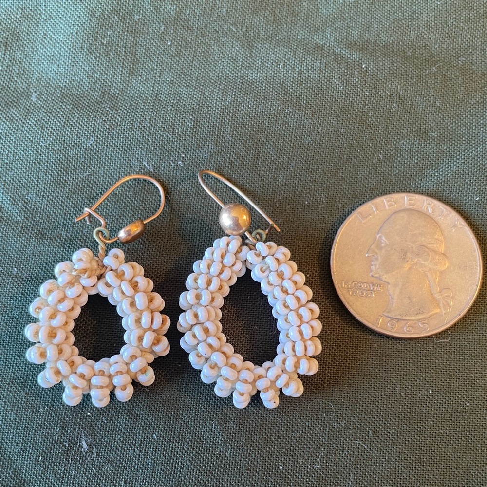 Vintage bead earrings